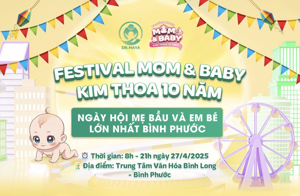 Kết nối mẹ và bé tại Festival Mom & Baby Kim Thoa 10 năm