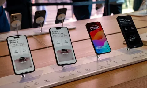 Doanh số iPhone tại Trung Quốc tăng vọt