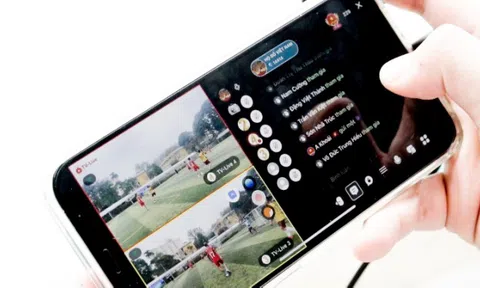 Nền tảng Vdone hỗ trợ livestream đa góc máy