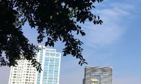 Hiếm hoi có ngày chất lượng không khí tốt trên toàn thành phố Hà Nội