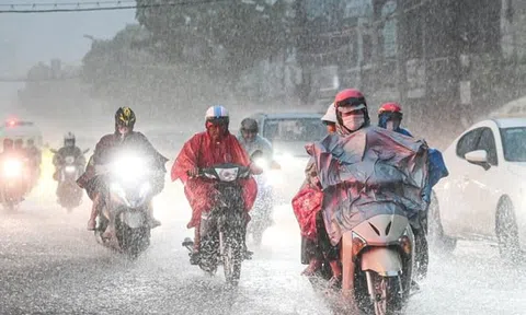 Từ đêm nay, miền Bắc mưa to, kéo dài nhiều ngày