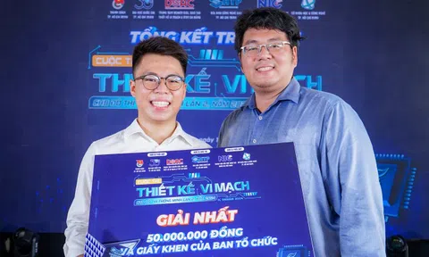 Đề tài về chip RISC-V đoạt giải nhất thiết kế vi mạch TP HCM