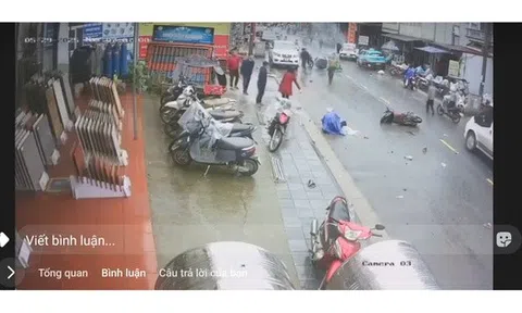 VIDEO: Ô tô tông liên tiếp 3 xe máy, cháu bé 5 tuổi tử vong thương tâm