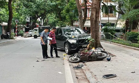 Thông tin mới nhất vụ xe BMW X3 tông đứt lìa chân nữ sinh 18 tuổi ở Hà Nội