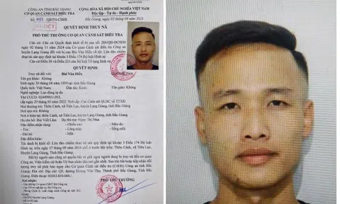 Truy nã "đặc biệt nguy hiểm" đối với Bùi Văn Hiếu