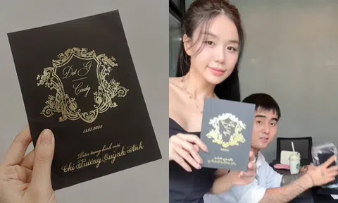Ý nghĩa thiệp cưới màu đen của Đạt G, Cindy Lư