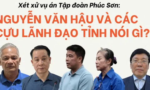Xét xử vụ án Tập đoàn Phúc Sơn: Nguyễn Văn Hậu và các cựu lãnh đạo tỉnh nói gì?