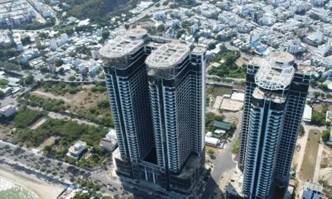 Cảnh hoang tàn ở cao ốc nghìn tỷ 'mắc cạn' bên vịnh Nha Trang