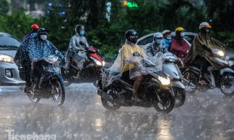 Miền Bắc sắp đón mưa dông
