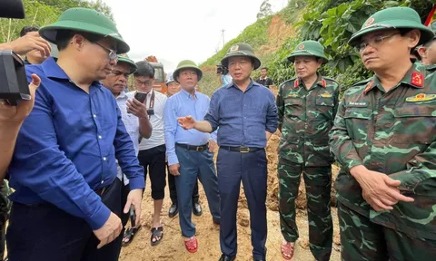 Phó Thủ tướng Trần Hồng Hà: "Làm ngày, làm đêm" khắc phục sạt lở