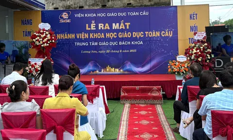 Viện Khoa học Giáo dục Toàn cầu ra mắt Trung tâm Giáo dục Bách Khoa tại Hoà Bình